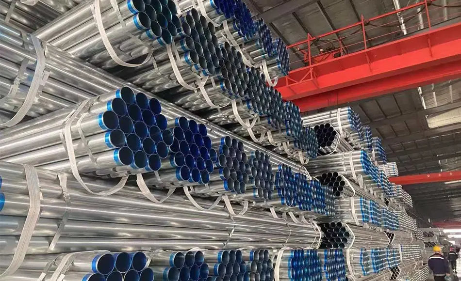 Xưởng Xinlida sản xuất ống tròn dải mạ kẽm