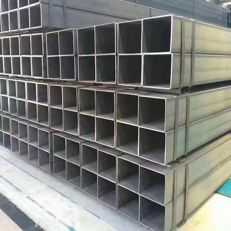 Ống hình chữ nhật màu đen