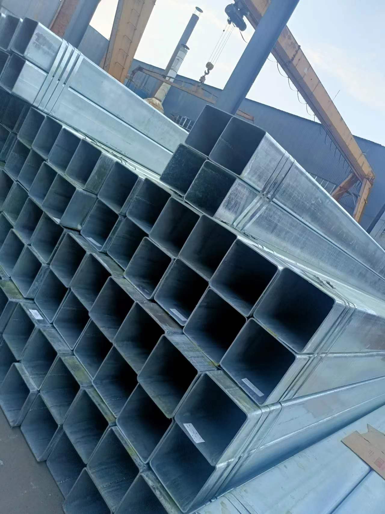 Ống vuông mạ kẽm đường kính lớn